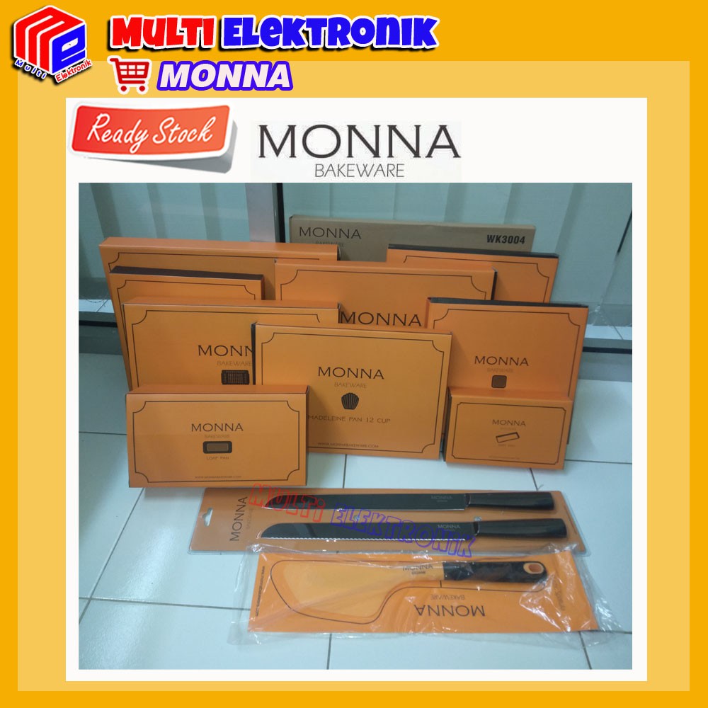 Loyang Square Pan Monna Bakeware - Loyang, Cetakan Kue