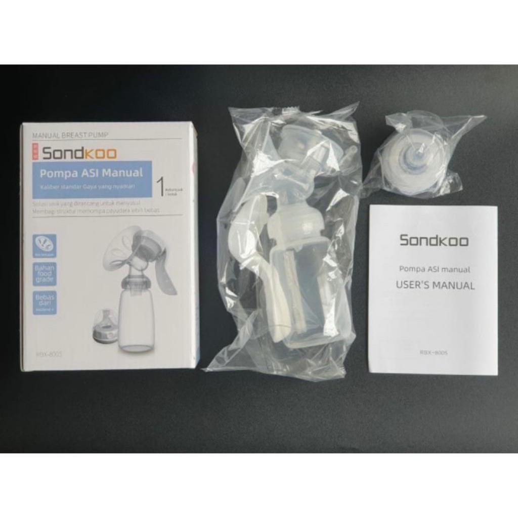 [ Bonus Dot ] Pompa ASI Manual Real Bubee Sondkoo Manual Breastpump n