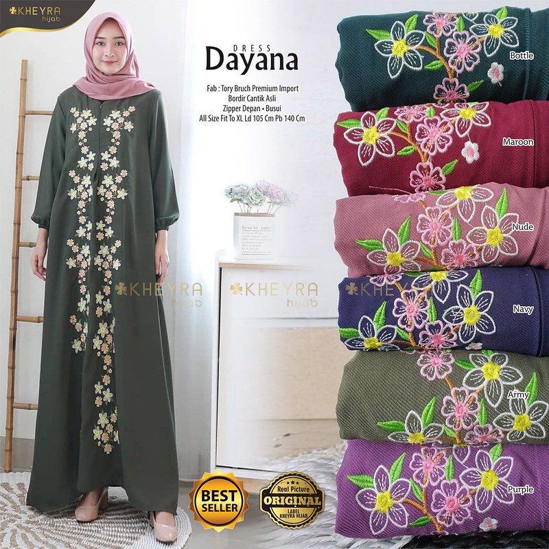 Dayana dress murah original by kheyra