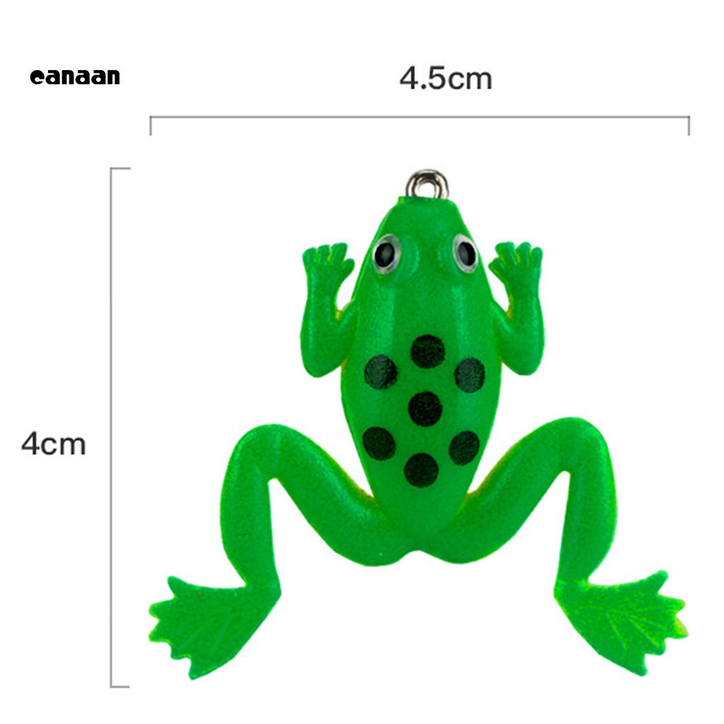Umpan Pancing Bentuk Katak Mata 3d Dapat Digunakan Kembali Untuk Air Asin