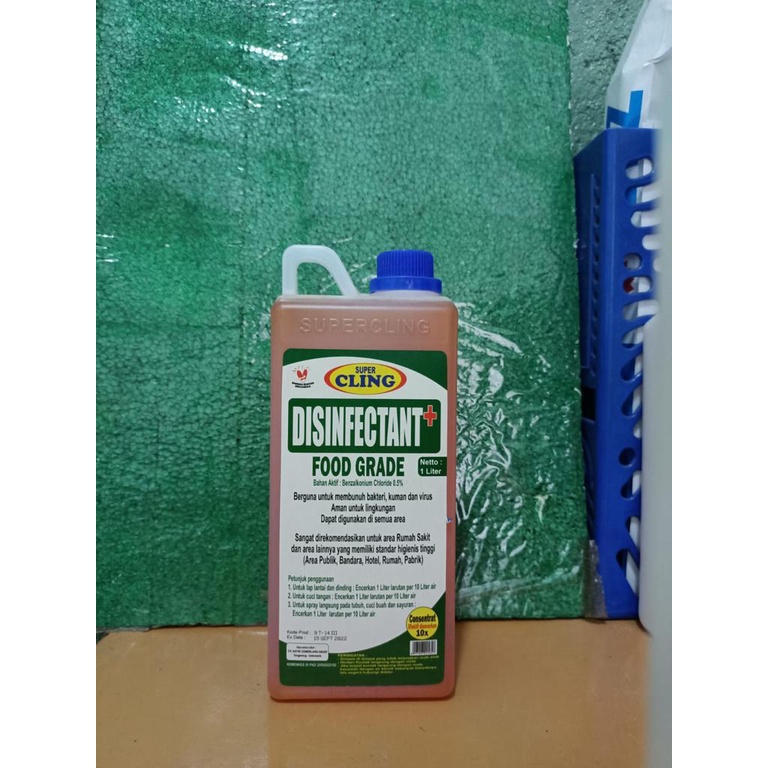 Desinfektant disinfektant biang 1:10 sudah kemenkes sterilisasi antiseptik handsanitizer