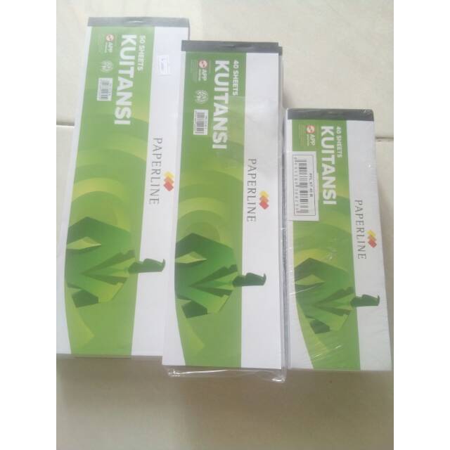 

Kuitansi paperline 40 sheets