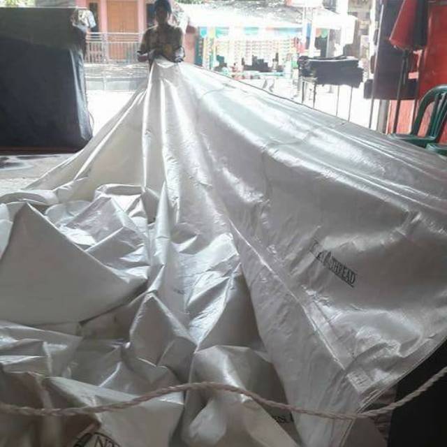 Terpal Putih A12||size 3x10