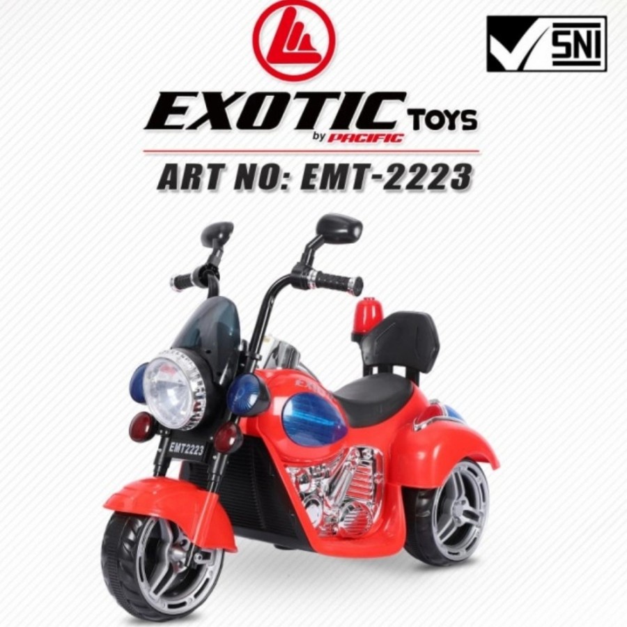 EXOTIC EMT-2223 Mainan Motor Aki Exotic Rechargeable Motor EXOTIC EMT 2223