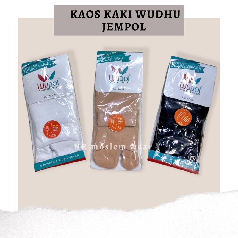 KAOS KAKI WUDHU JEMPOL / WUPOL kode K 52