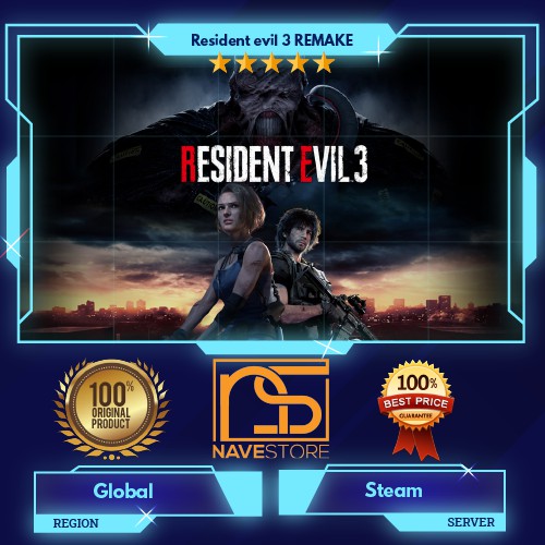 Jual Resident evil 3 pc original key Resident evil 3 remake pc