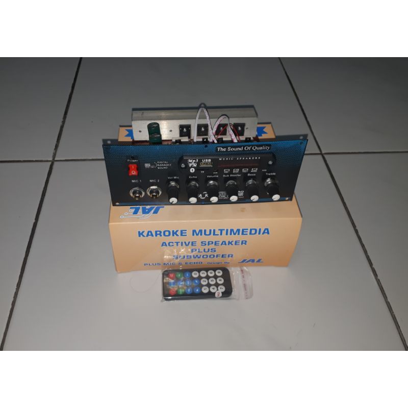 kit aktif speaker echo mp3 bluetooth