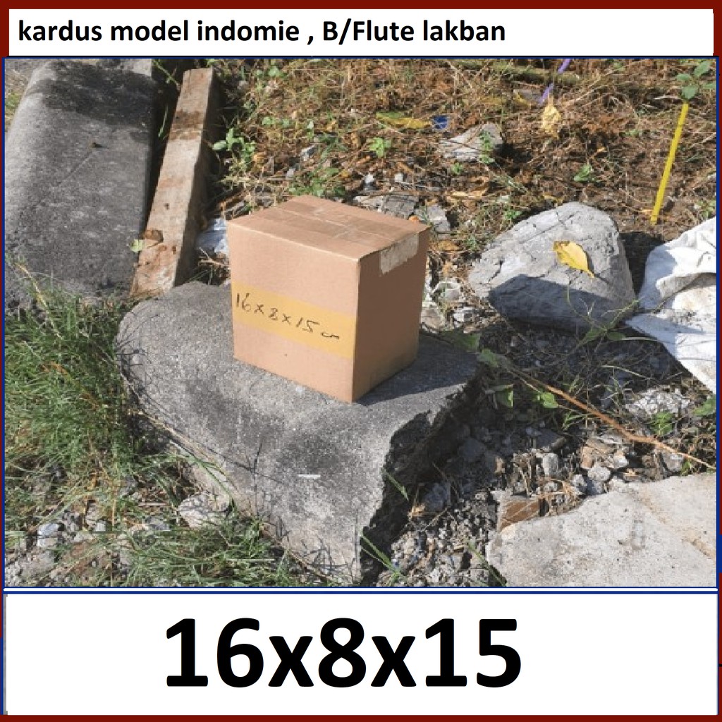 

Kardus 16x8x15 cm IND