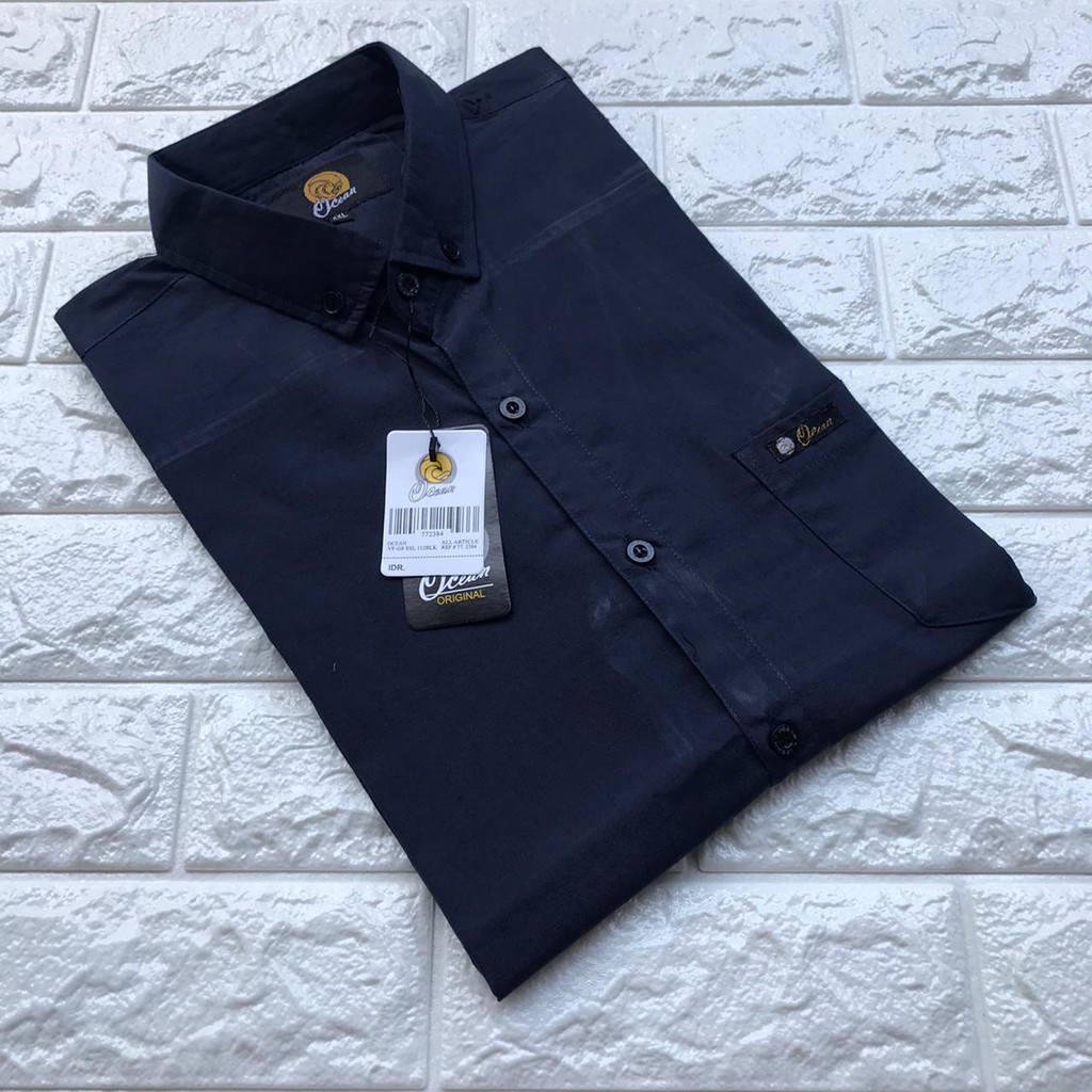 Kemeja Polos Jumbo XXL dan XXXL