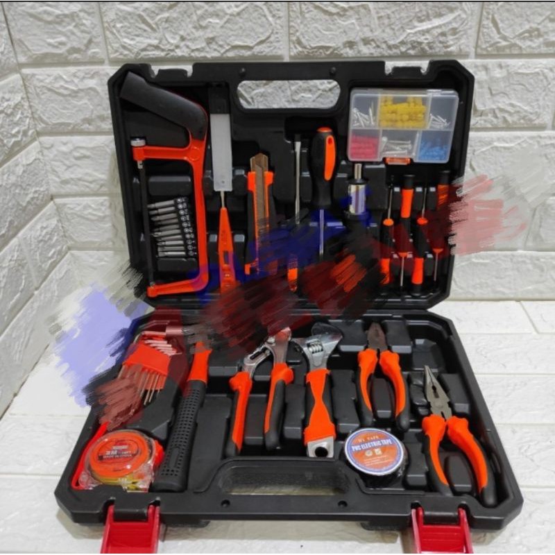 HIROKI TOOL KIT SET 102 PCS TOOL KIT HAND TOOLS PERKAKAS TANG