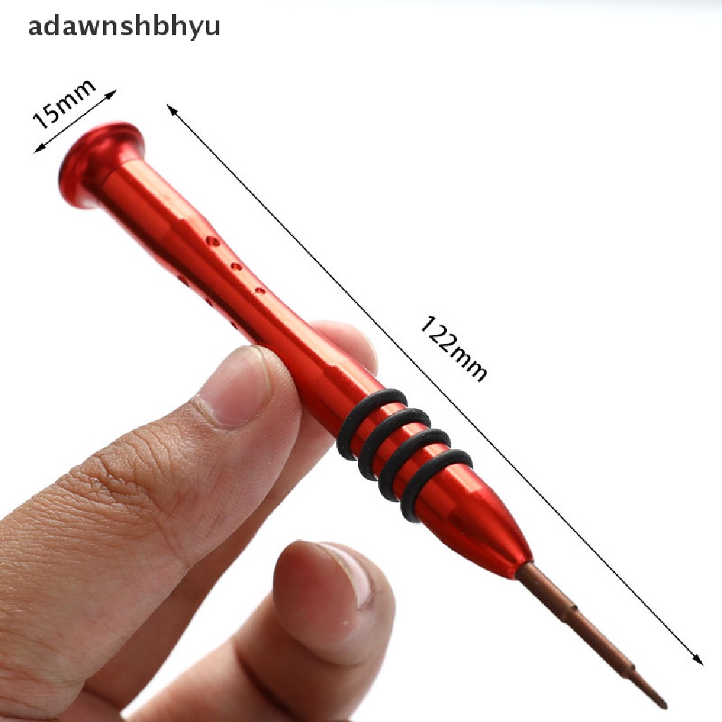 Adawnshbhyu 1.2 /1.5 /0.8mm T2 Y0.6 Pentalobe Obeng Non-slip Alat Pembuka Obeng