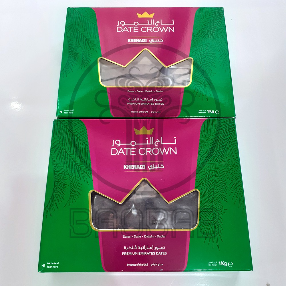 

Kurma Khenaizi DATE CROWN, kurma khenaizi kemasan 1 kg