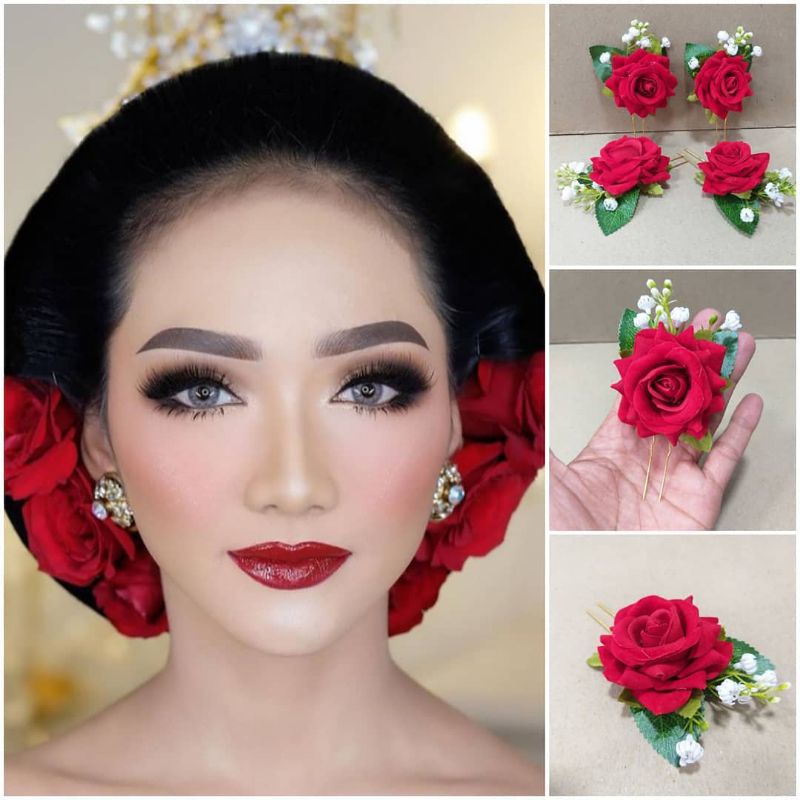 tusuk mawar / tusuk sanggul / tusuk konde