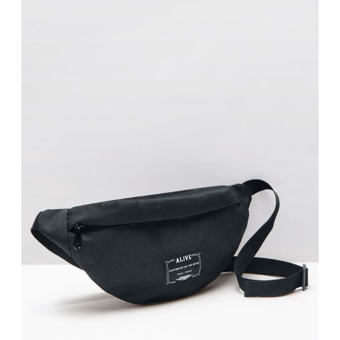Tas Selempang Dada Pinggang Pria Import Bob Black Alive shopie Sophie Martin Paris