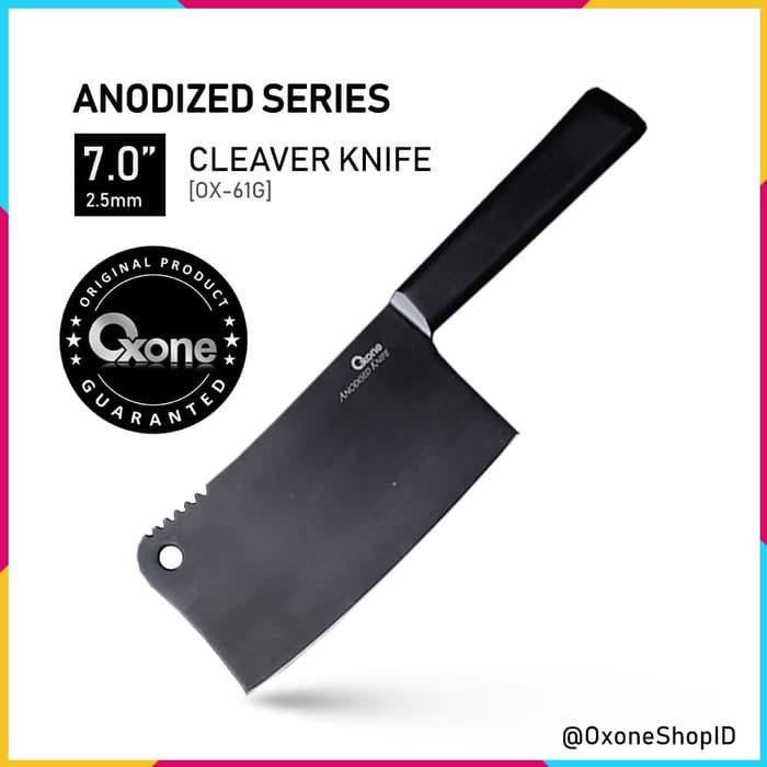 Pisau Golok Oxone OX-61G CLEAVER Knife 7&quot; High Quality