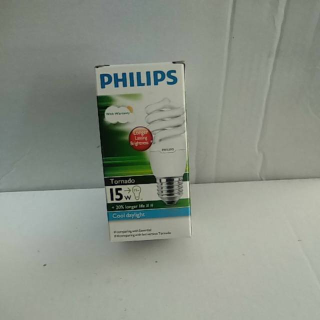 lampu philips tornado 15w