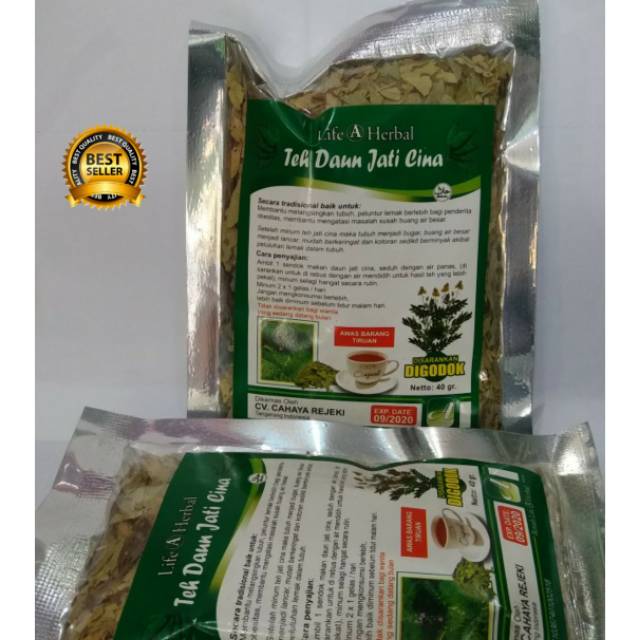 

Teh Daun Jati Cina Original 100% Alami ( Herbal Organic Tea, Teh Pelangsing, Teh Peluntur Lemak )