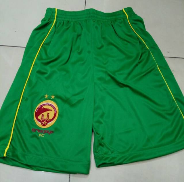 Celana Bola Sriwijaya FC Away 2020 Kuning Terbaru Lokal