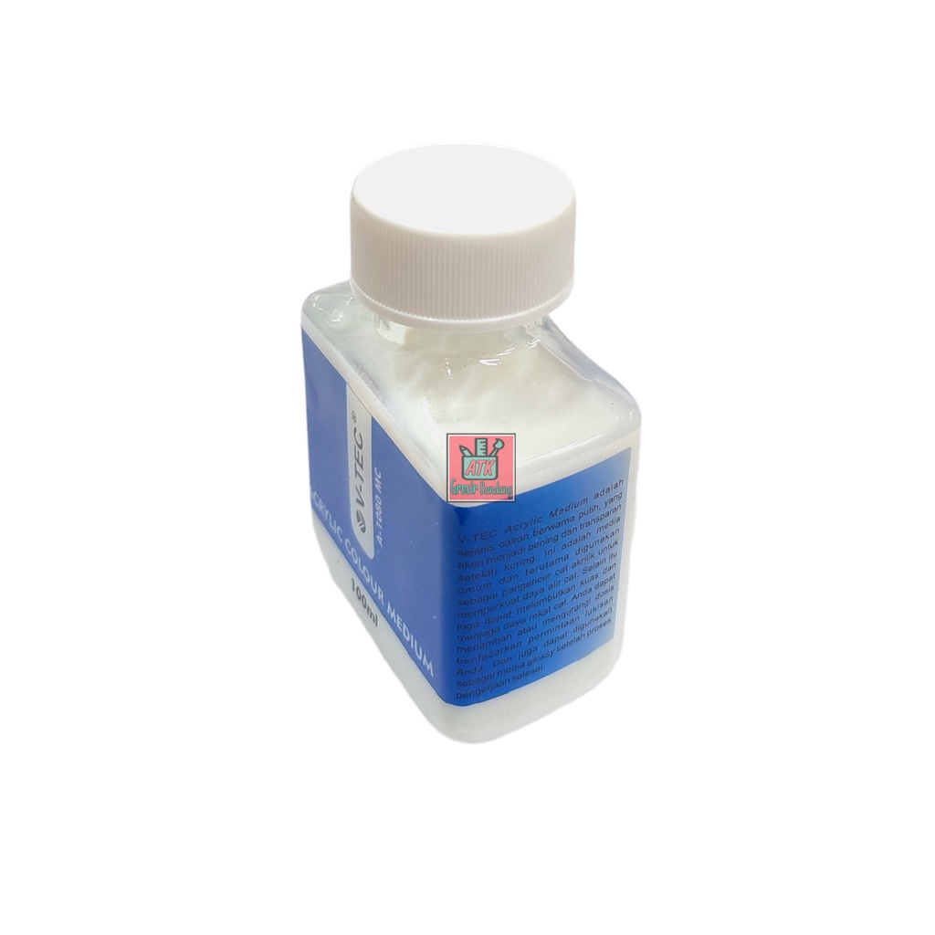 

V-tec Acrylic Colour Medium A-1080 MC 100 ML Pengencer Cat Akrilik SHAGB