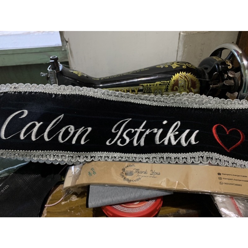 Selempang Bride To Be (tulisan request)