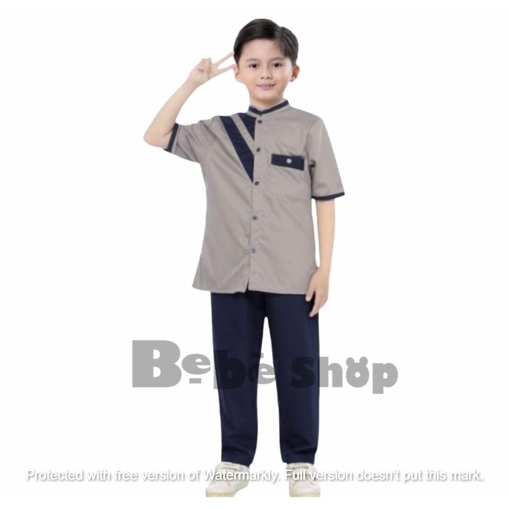 Baju koko anak laki laki usia 1 sampai 12 tahun/ baju koko anak/ baju muslim/ baju koko pakistan bahan katunn/baju koko model terbaru