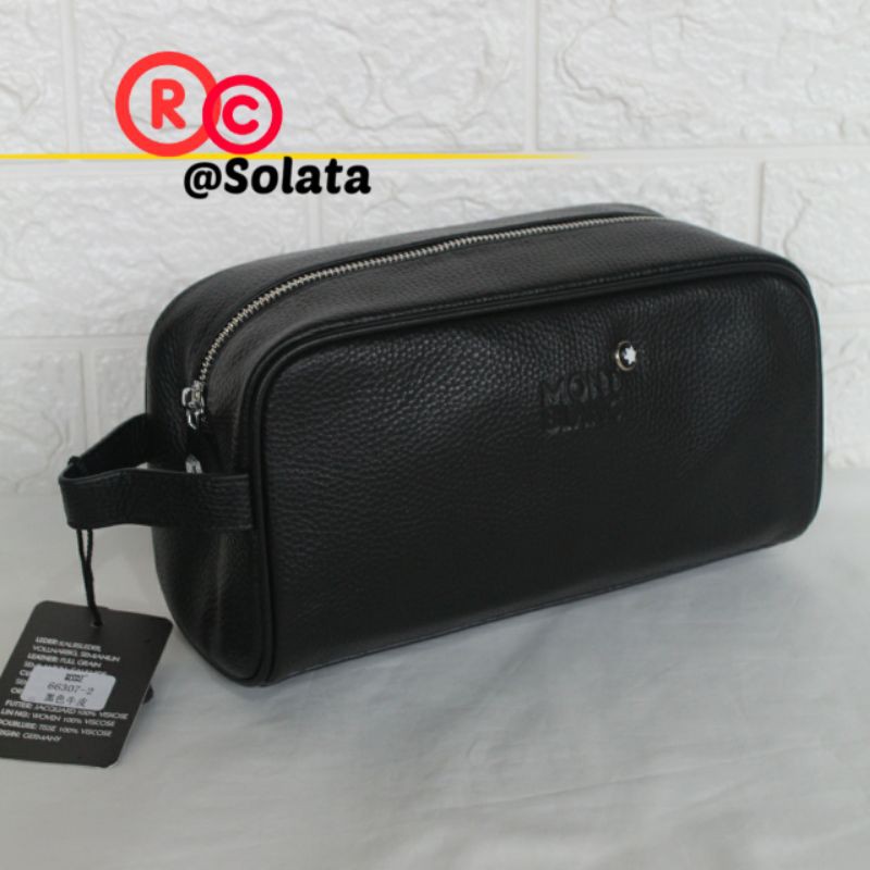 Handbag Pria Wanita / Clutch Pria Wanita Kulit Asli / PouchBag Super