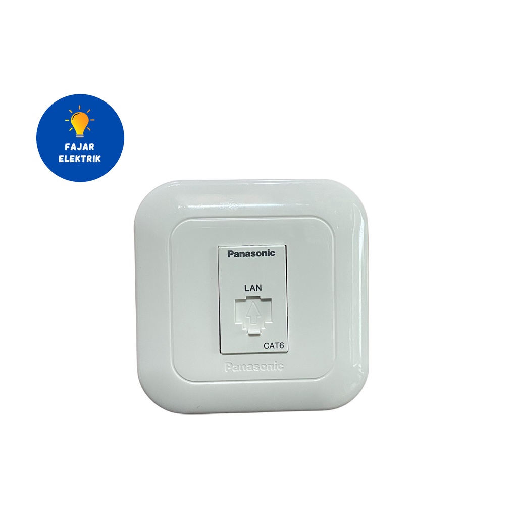 PANASONIC SAKLAR OUTLET DATA CAT 6 WIDE SERIES