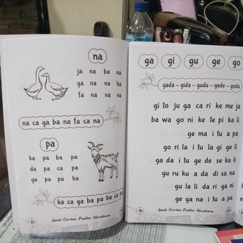 buku anak cerdas pintar membaca paket  2 buku 1a&amp;1b (15×24cm)