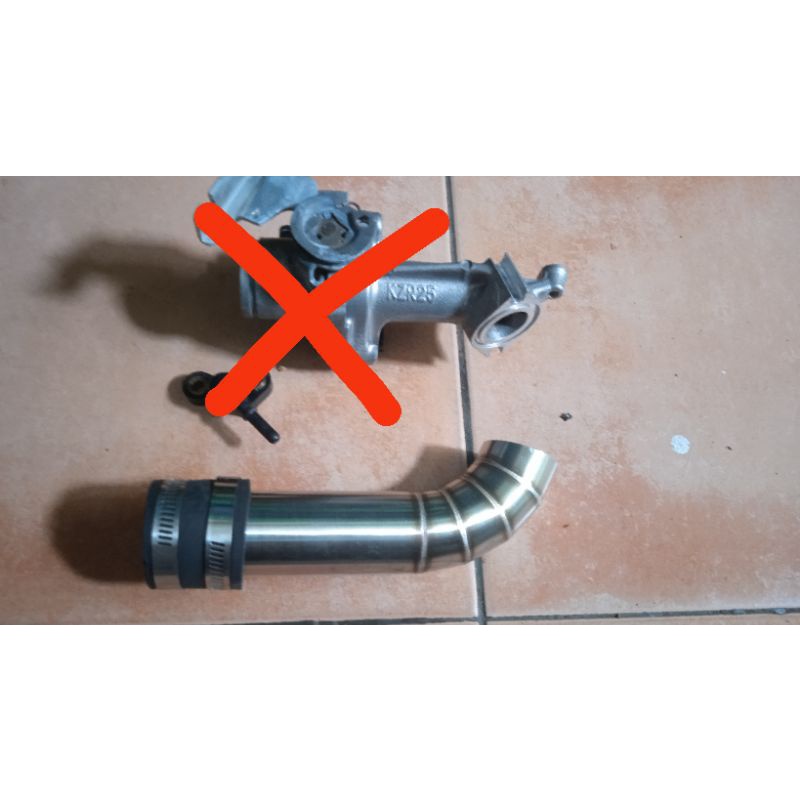 Air intake stainless scoopy beat vario spacy fi