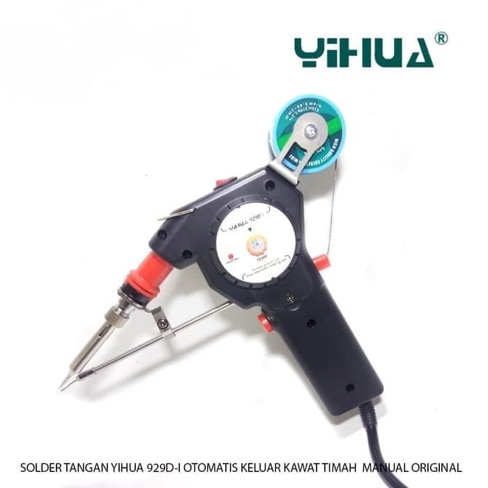 YIHUA 929D (I) Automatic Welding Auto Feeding Solder Gun Pengumpan Timah