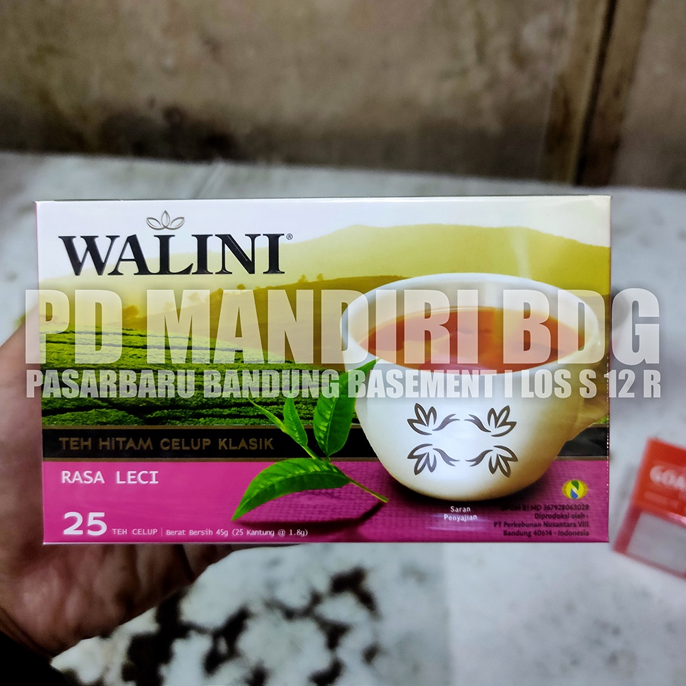 

WALINI TEH HITAM RASA LECI KLASIK CELUP