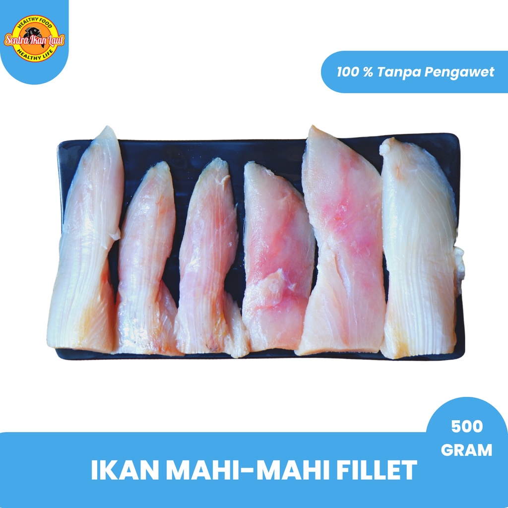 

Ikan Mahi Mahi Lemadang Fillet Segar Frozen 500 Gram