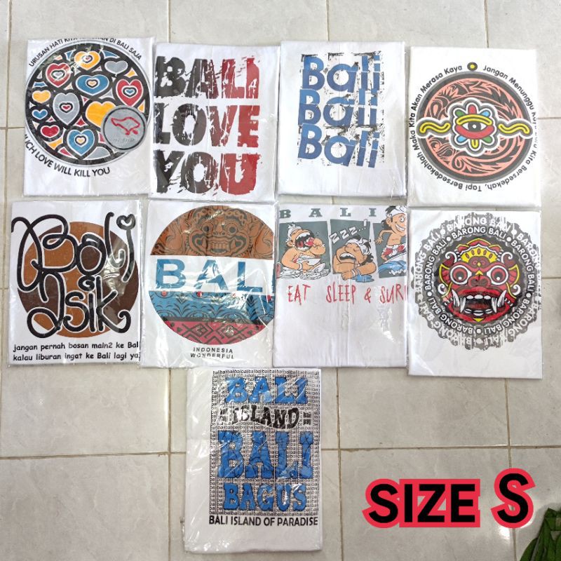 Kaos Unisex/ Kaos Cewek/ Kaos Cowok/ Kaos Bali Isi Kata Kata Murah