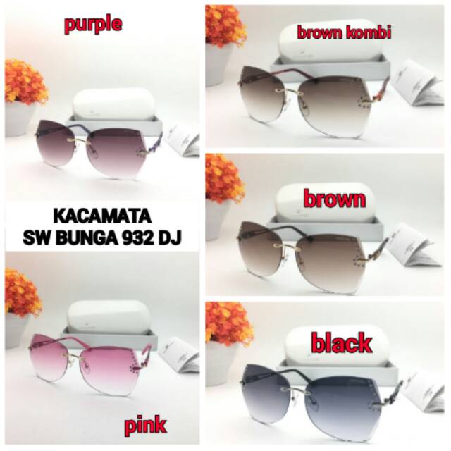 KACAMATA SWAROVSKI BUNGA