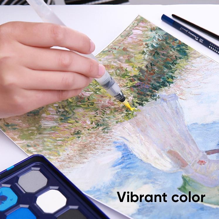 

Harga Murah.. Giorgione Solid Watercolor Paint Cat Air 12/18/24/36/48 Warna Free Brush G-900