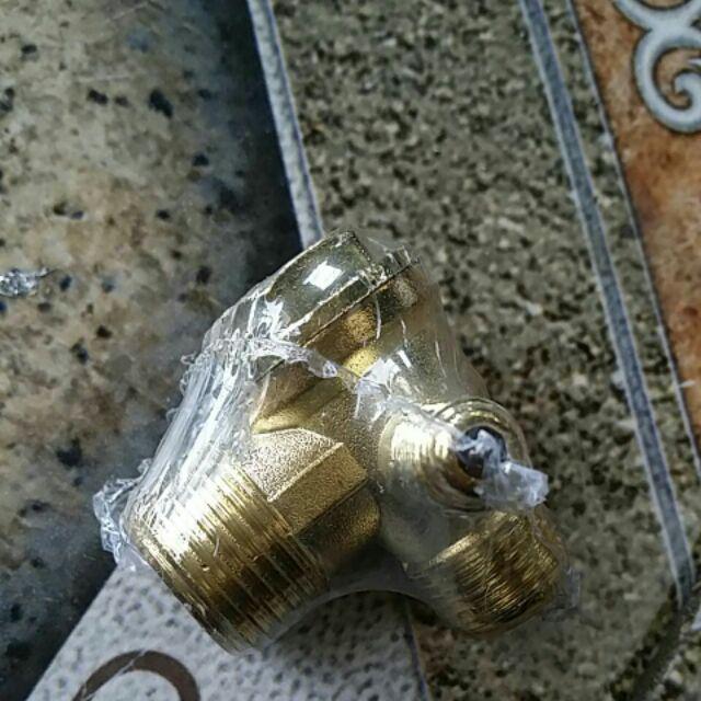 Check Valve Kompresor Angin Portable Male