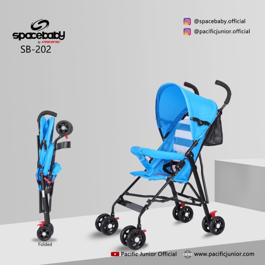 SPACEBABY Stroller SB 202 SB 208 Kereta Dorong Bayi SPACE BABY SB 202 SB 208