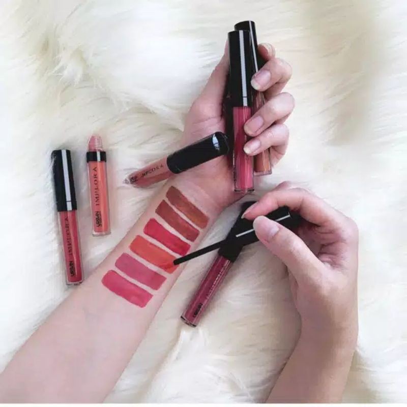 READY 12 WARNA ORIGINAL IMPLORA URBAN LIP CREAM MATTE KRIM BPOM RESMI BARU LIPCREAM LIPKRIM