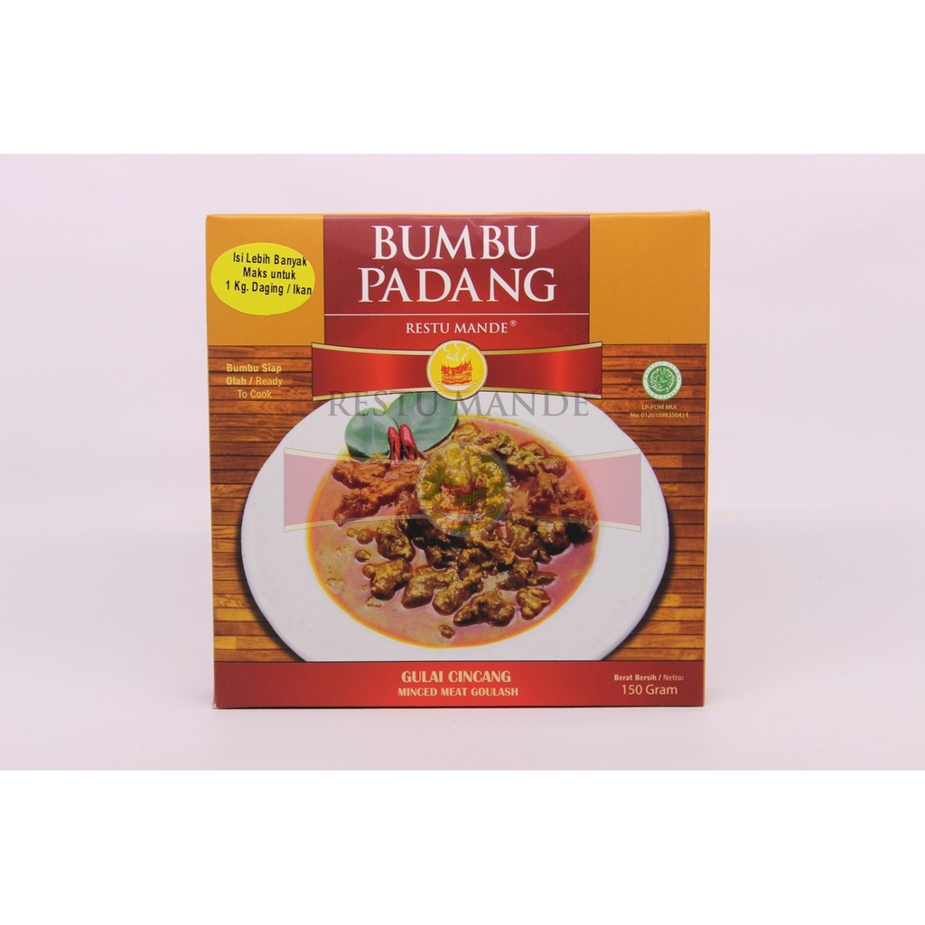 

BUMBU GULAI CINCANG RESTUMANDE