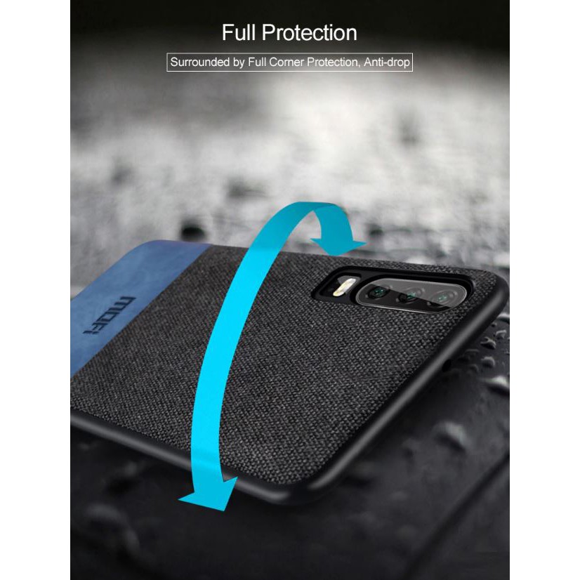 Huawei P30 Pro MOFi Fabric Design Jeans Silicone Case Original