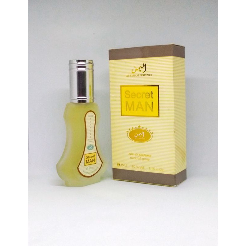 PARFUM AL YAMANI 35ML SECRET MAN