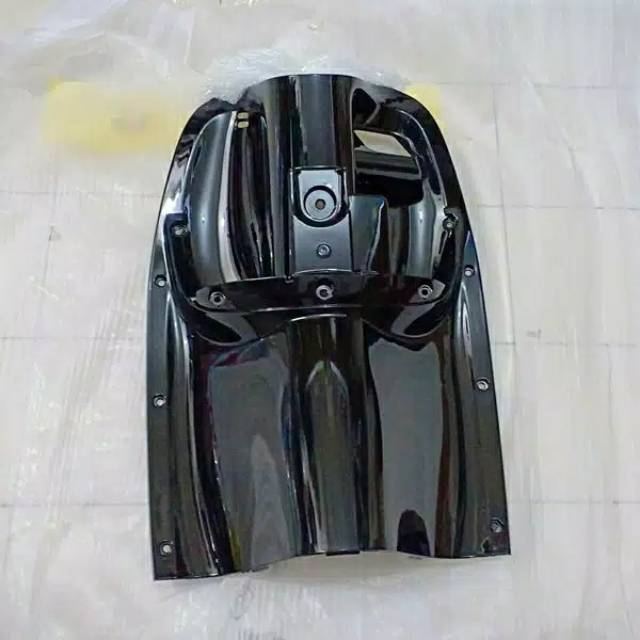 cover inner lower legshield kontak scoopy fi k16 hitam