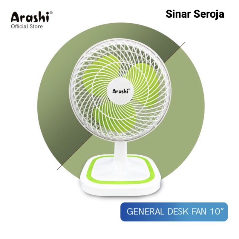 Kipas Angin  Meja/ General Fan 10 inchi  Arashi