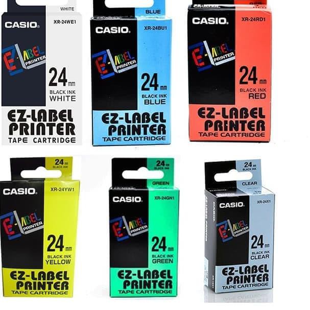 

⌧Â Casio EZ Label Printer Tape Cartridge 24mm ☦