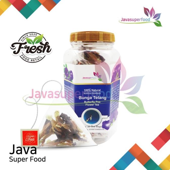 

[ COD ] Teh Bunga Telang / 100% Butterfly Pea Flower Tea 20gram BERKUALITAS Kode 23