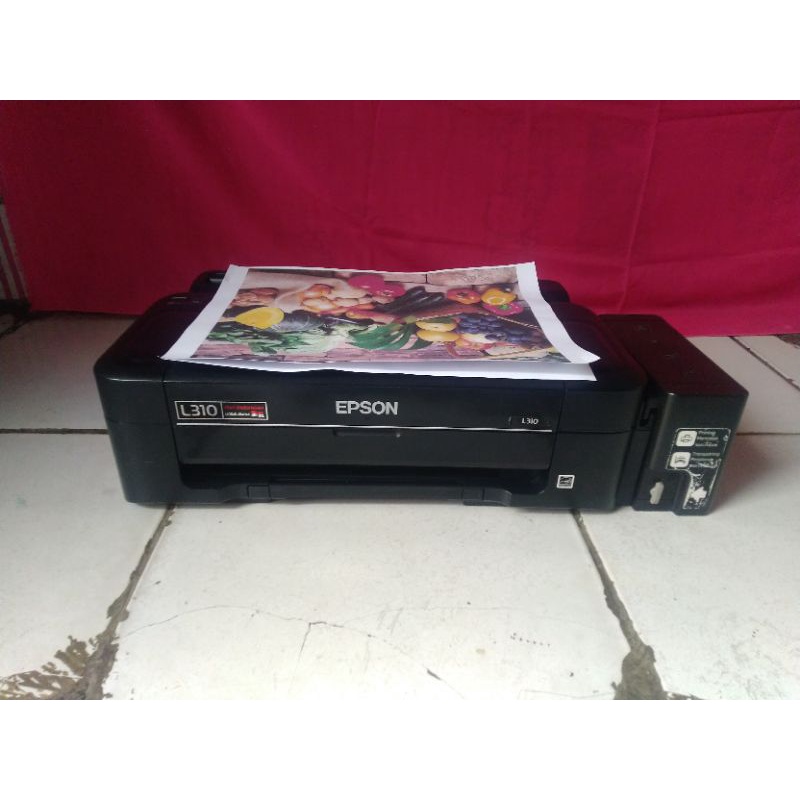 Printer Epson L310, Head bagus Second Siap Pakai