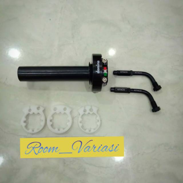 GAS SPONTAN DOMINO PLUS L GAS VARIO 125 150 NMAX PCX AEROX LEXI XMAX DLL