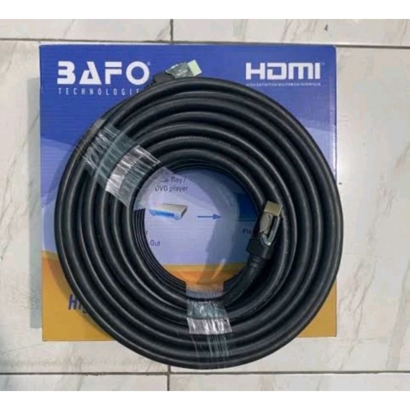 Kabel Hdmi bafo 15m High Speed 15m original bafo hdmi