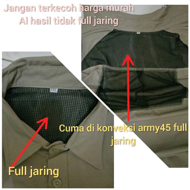 COD Kemeja PDL Lapangan Baju Kerja Outdoor Tactical Hiking Gunung Safety Lengan Panjang-8