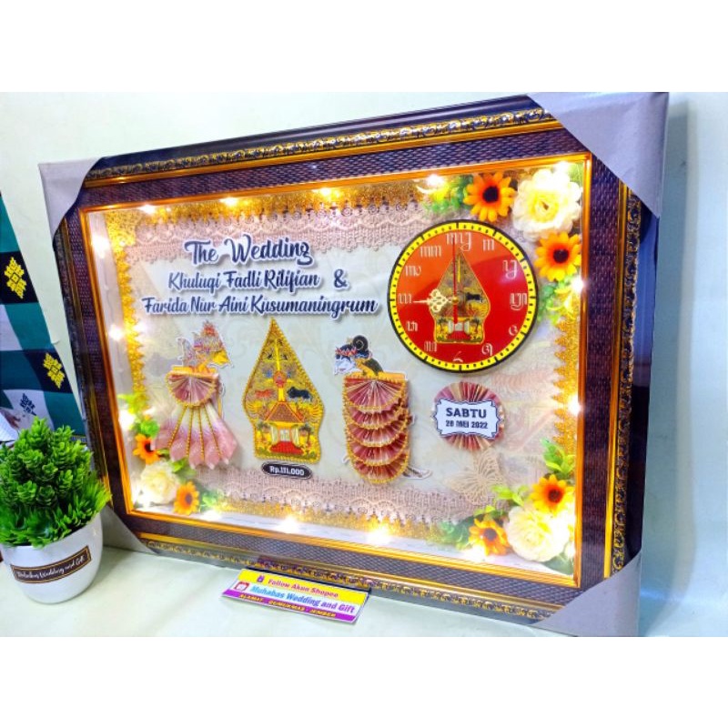 Mahar Pernikahan Bingkai, Mahar Pernikahan Wayang, Mahar Wayang Jawa, Mahar Jumbo Murah